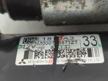 2014 Mitsubishi Mirage Car Starter Motor Solenoid OEM P/N:1810A3 Fits OEM Used Auto Parts