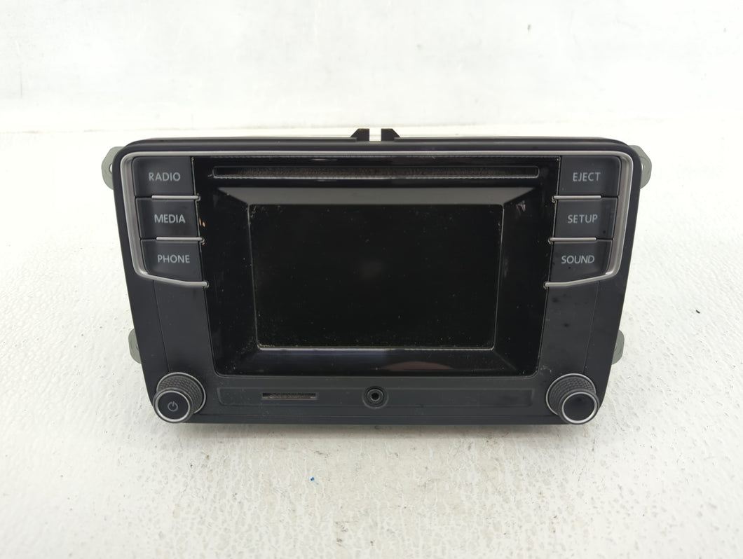 2017 Volkswagen Passat Radio AM FM Cd Player Receiver Replacement P/N:561035150A Fits OEM Used Auto Parts