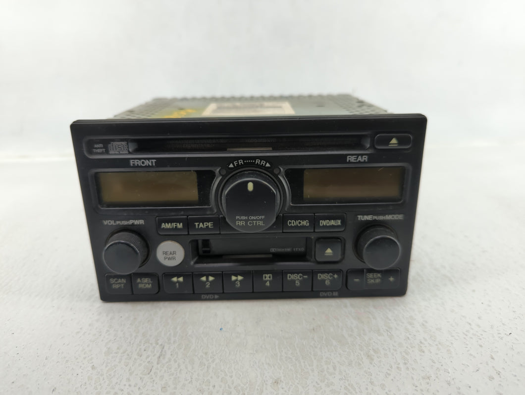 2004 Honda Odyssey Radio AM FM Cd Player Receiver Replacement P/N:39100-S0X-A500 Fits OEM Used Auto Parts