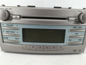 2007-2009 Toyota Camry Radio AM FM Cd Player Receiver Replacement P/N:86120-06181 Fits 2007 2008 2009 OEM Used Auto Parts