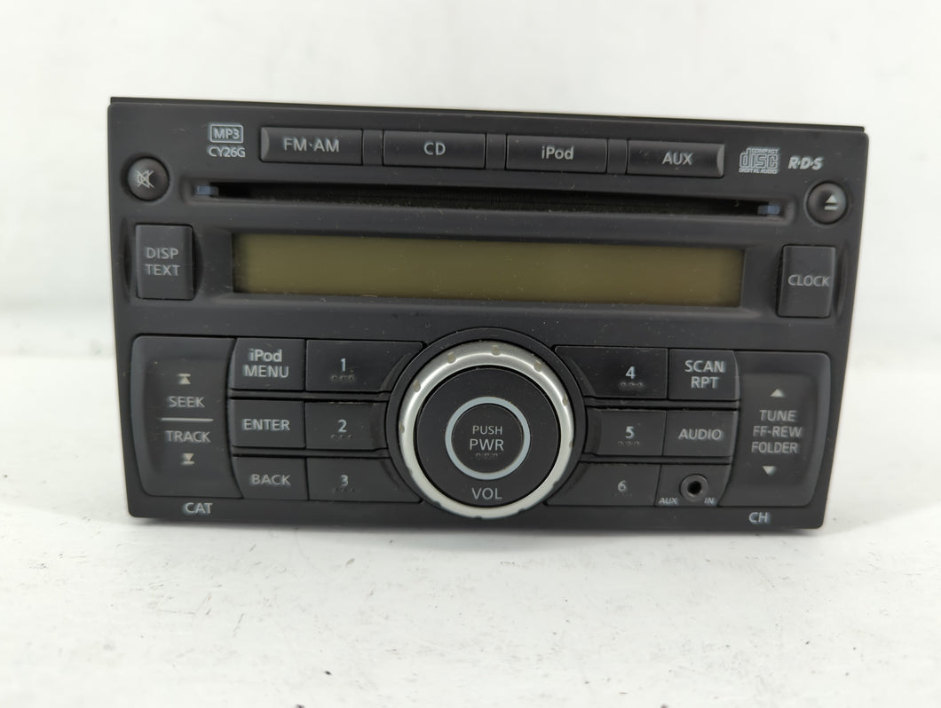 2011-2015 Nissan Rogue Radio AM FM Cd Player Receiver Replacement P/N:28185 1VK1A Fits 2011 2012 2013 2014 2015 OEM Used Auto Parts