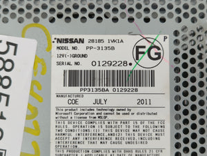 2011-2015 Nissan Rogue Radio AM FM Cd Player Receiver Replacement P/N:28185 1VK1A Fits 2011 2012 2013 2014 2015 OEM Used Auto Parts