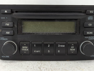 2006-2011 Hyundai Accent Radio AM FM Cd Player Receiver Replacement P/N:96100-1E481CA Fits 2006 2007 2008 2009 2010 2011 OEM Used Auto Parts