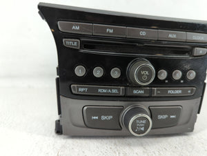 2012 Honda Pilot Radio AM FM Cd Player Receiver Replacement P/N:39100-SZA-A111-M1 Fits OEM Used Auto Parts