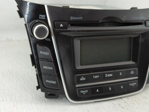 2014-2015 Hyundai Elantra Gt Radio AM FM Cd Player Receiver Replacement P/N:96170A5160GU Fits 2014 2015 OEM Used Auto Parts