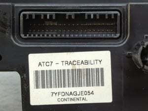 2011-2013 Hyundai Sonata Climate Control Module Temperature AC/Heater Replacement P/N:7YFDNAGJE054 97250-3Q300 Fits 2011 2012 2013 OEM Used Auto Parts