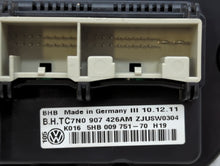 2012 Volkswagen Tiguan Climate Control Module Temperature AC/Heater Replacement P/N:7N0 907 426AM Fits 2013 2014 OEM Used Auto Parts
