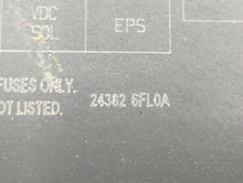 2017-2020 Nissan Rogue Fusebox Fuse Box Panel Relay Module P/N:24382 6FL0A Fits 2017 2018 2019 2020 OEM Used Auto Parts