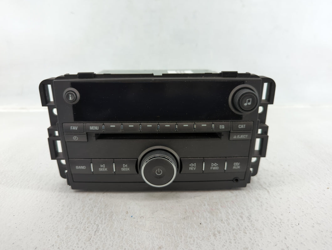 2006 Buick Lucerne Radio AM FM Cd Player Receiver Replacement P/N:15871700 Fits OEM Used Auto Parts