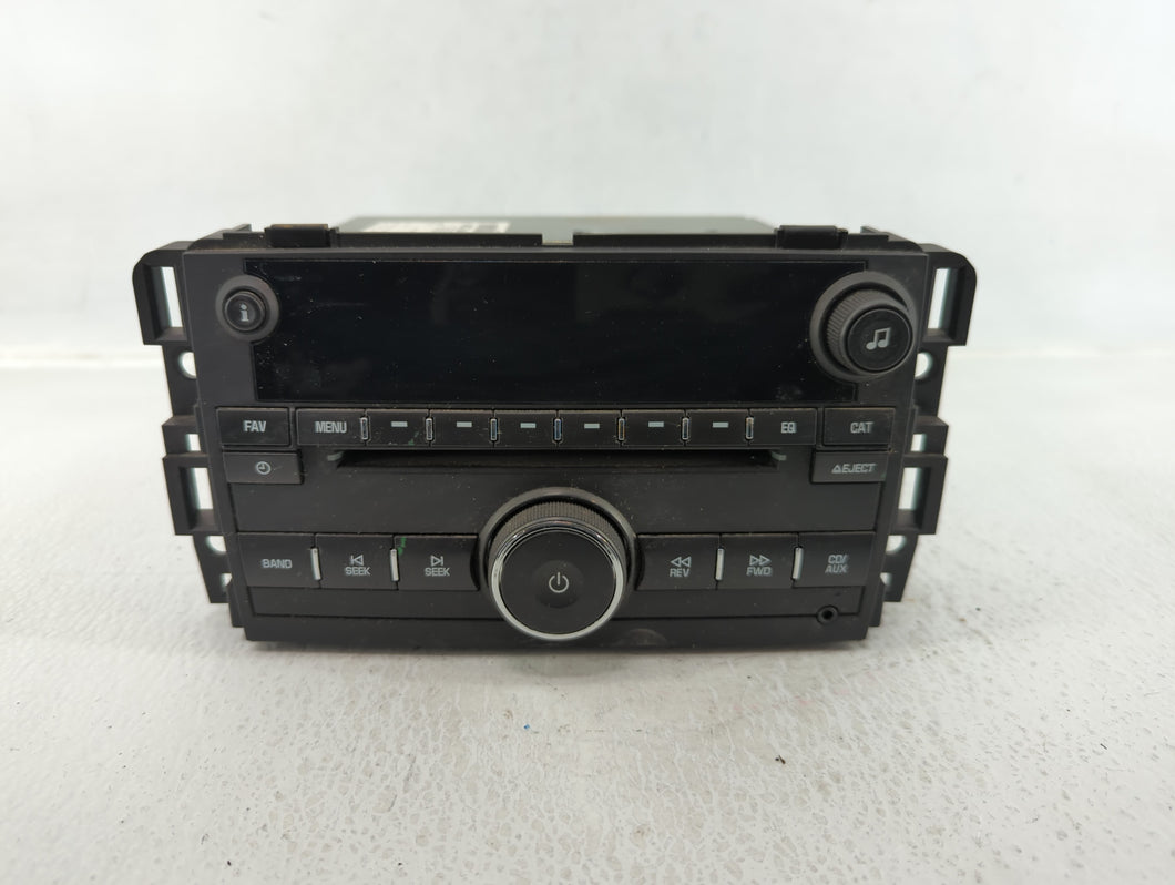 2007-2013 Chevrolet Silverado 1500 Radio AM FM Cd Player Receiver Replacement P/N:25782841 Fits OEM Used Auto Parts