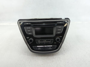 2014-2016 Hyundai Elantra Radio AM FM Cd Player Receiver Replacement P/N:96170-3X156GU Fits 2014 2015 2016 OEM Used Auto Parts