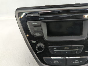 2014-2016 Hyundai Elantra Radio AM FM Cd Player Receiver Replacement P/N:96170-3X156GU Fits 2014 2015 2016 OEM Used Auto Parts