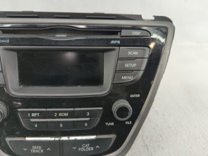 2014-2016 Hyundai Elantra Radio AM FM Cd Player Receiver Replacement P/N:96170-3X156GU Fits 2014 2015 2016 OEM Used Auto Parts