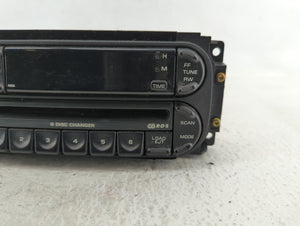 2008 Dodge Caravan Radio AM FM Cd Player Receiver Replacement P/N:P05091979AE Fits OEM Used Auto Parts