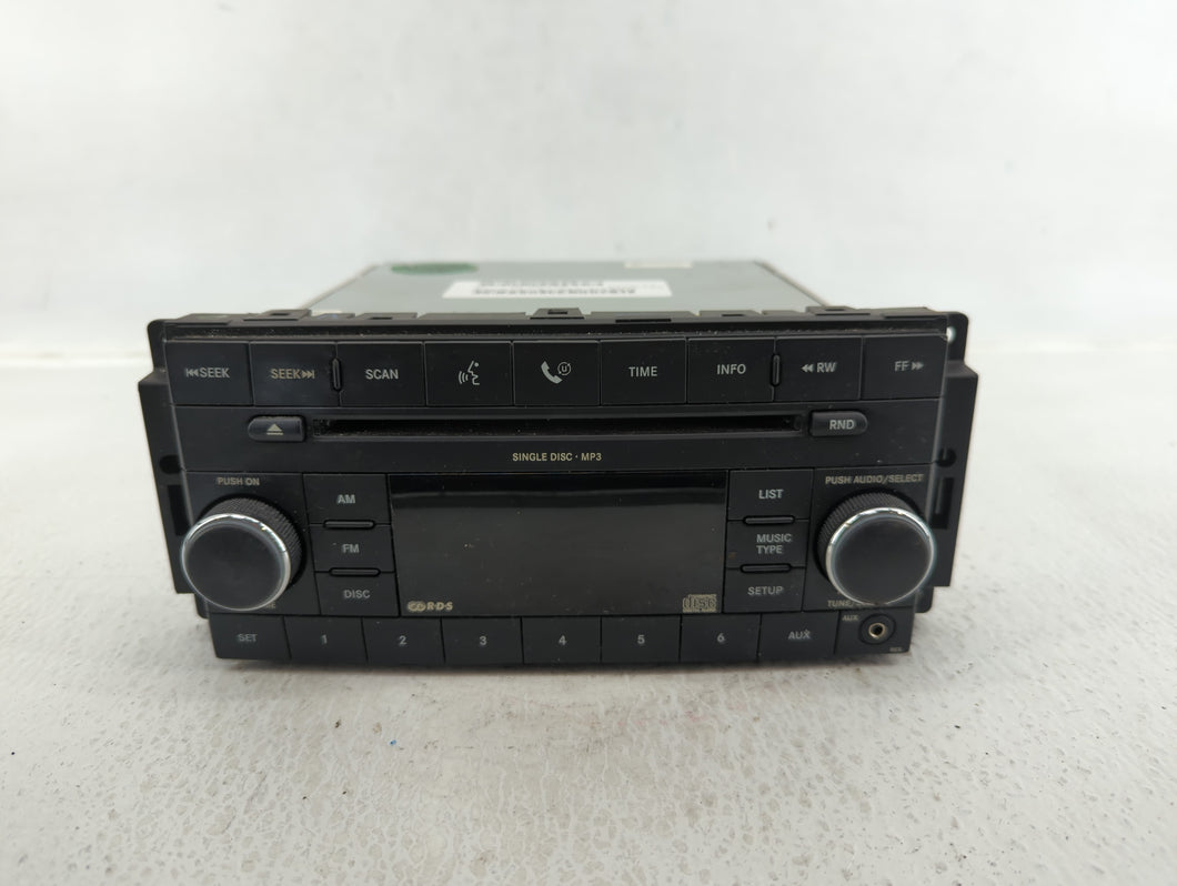 2007-2008 Pontiac G5 Radio AM FM Cd Player Receiver Replacement P/N:P05064411AE Fits 2007 2008 OEM Used Auto Parts