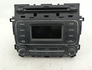 2014-2016 Kia Forte Radio AM FM Cd Player Receiver Replacement P/N:96170-A7171K 96160-A7101WK Fits 2014 2015 2016 OEM Used Auto Parts