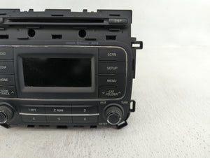 2014-2016 Kia Forte Radio AM FM Cd Player Receiver Replacement P/N:96170-A7171K 96160-A7101WK Fits 2014 2015 2016 OEM Used Auto Parts