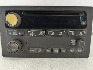 2003-2005 Gmc Envoy Radio AM FM Cd Player Receiver Replacement P/N:10357894 Fits 2003 2004 2005 2006 OEM Used Auto Parts