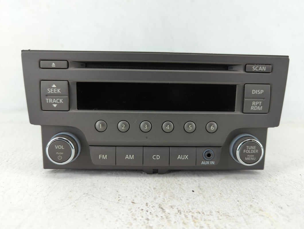 2013-2014 Nissan Sentra Radio AM FM Cd Player Receiver Replacement P/N:281853RA2A Fits 2013 2014 OEM Used Auto Parts