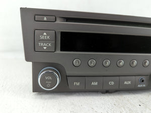 2013-2014 Nissan Sentra Radio AM FM Cd Player Receiver Replacement P/N:281853RA2A Fits 2013 2014 OEM Used Auto Parts