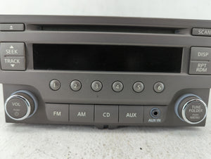 2013-2014 Nissan Sentra Radio AM FM Cd Player Receiver Replacement P/N:281853RA2A Fits 2013 2014 OEM Used Auto Parts