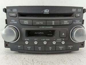 2004-2006 Acura Tl Radio AM FM Cd Player Receiver Replacement P/N:39100-SEP-A411 Fits 2004 2005 2006 OEM Used Auto Parts