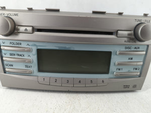 2007-2009 Toyota Camry Radio AM FM Cd Player Receiver Replacement P/N:86120-06181 Fits 2007 2008 2009 OEM Used Auto Parts