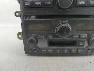 2003-2005 Honda Pilot Radio AM FM Cd Player Receiver Replacement P/N:39100-S9V-A310 Fits 2003 2004 2005 OEM Used Auto Parts