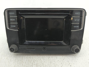 2017 Volkswagen Jetta Radio AM FM Cd Player Receiver Replacement P/N:561035150A Fits OEM Used Auto Parts