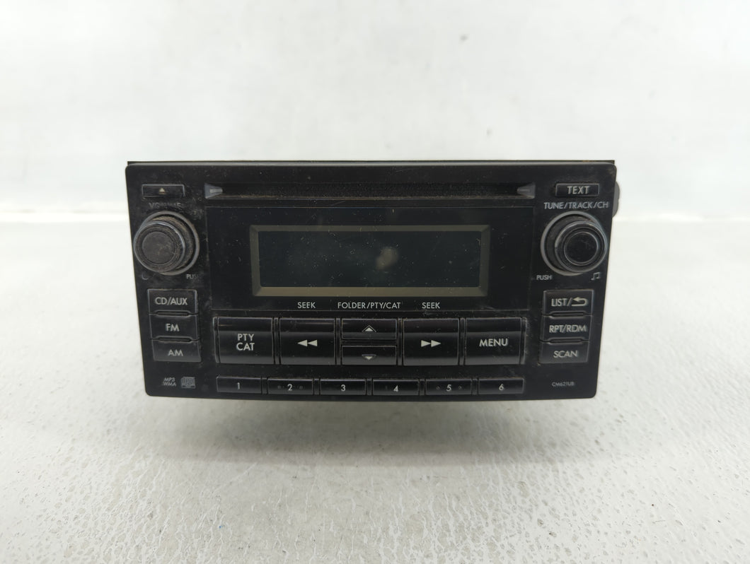 2012-2014 Subaru Impreza Radio AM FM Cd Player Receiver Replacement P/N:86201FJ620 Fits 2012 2013 2014 OEM Used Auto Parts