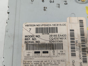 2006-2007 Nissan Pathfinder Radio AM FM Cd Player Receiver Replacement P/N:CQ-EN7461X 28185 EA420 Fits 2006 2007 OEM Used Auto Parts