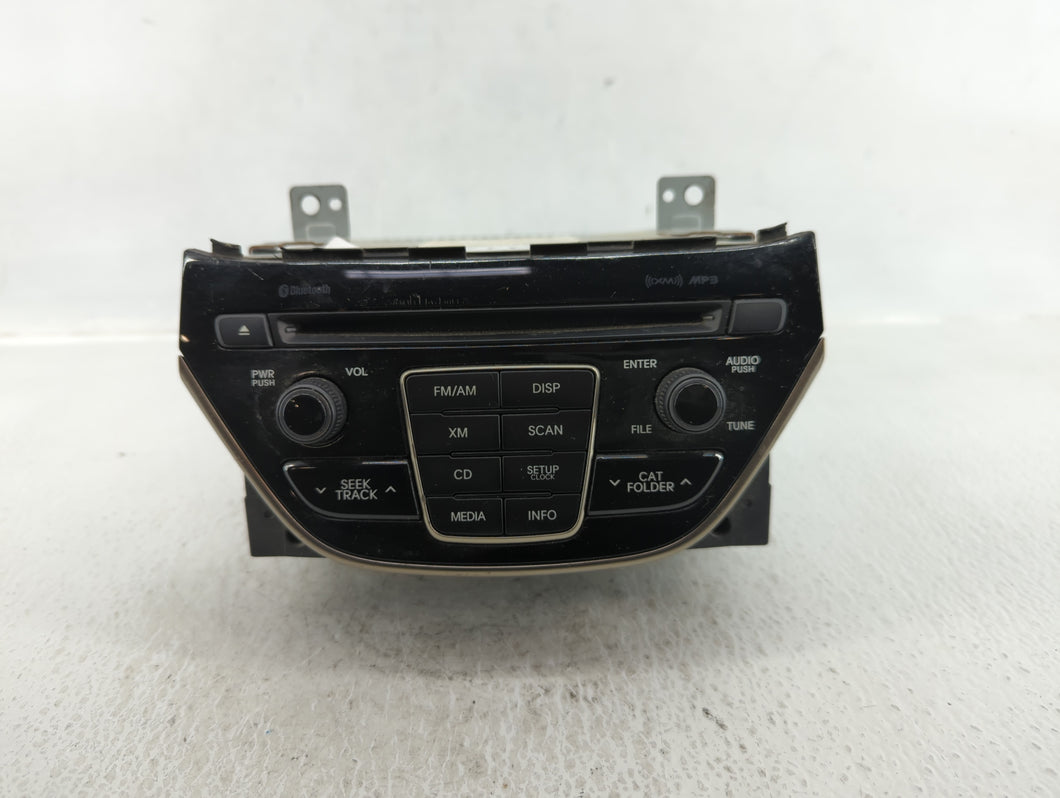 2013 Hyundai Genesis Radio AM FM Cd Player Receiver Replacement P/N:96180-2M117YHG Fits OEM Used Auto Parts