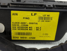 2015-2017 Hyundai Sonata Climate Control Module Temperature AC/Heater Replacement P/N:94510-C2530 Fits 2015 2016 2017 OEM Used Auto Parts