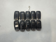 Lot of 10 Kia Keyless Entry Remote Fob MIXED FCC IDS MIXED PART NUMBERS