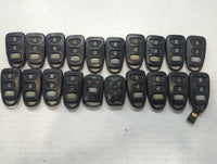 Lot of 20 Kia Keyless Entry Remote Fob MIXED FCC IDS MIXED PART NUMBERS - Oemusedautoparts1.com