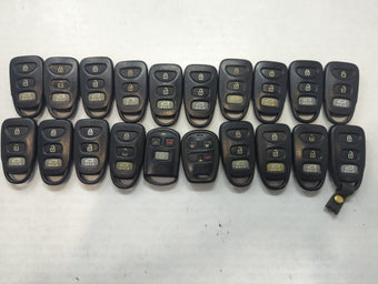 compare product Lot of 20 Kia Keyless Entry Remote Fob MIXED FCC IDS MIXED PART NUMBERS