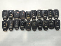 Lot of 20 Hyundai Keyless Entry Remote Fob MIXED FCC IDS MIXED PART - Oemusedautoparts1.com