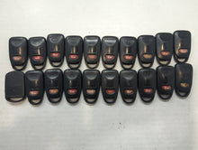 Lot of 20 Hyundai Keyless Entry Remote Fob MIXED FCC IDS MIXED PART