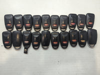 Lot of 20 Hyundai Keyless Entry Remote Fob MIXED FCC IDS MIXED PART - Oemusedautoparts1.com