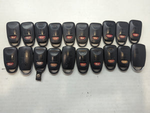 Lot of 20 Hyundai Keyless Entry Remote Fob MIXED FCC IDS MIXED PART