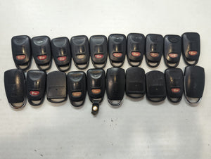 Lot of 20 Hyundai Keyless Entry Remote Fob MIXED FCC IDS MIXED PART