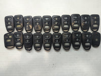 Lot of 20 Hyundai Keyless Entry Remote Fob MIXED FCC IDS MIXED PART - Oemusedautoparts1.com