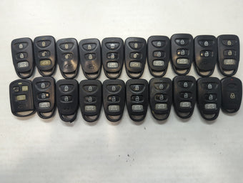 compare product Lot of 20 Hyundai Keyless Entry Remote Fob MIXED FCC IDS MIXED PART