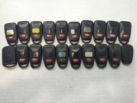 Lot of 20 Hyundai Keyless Entry Remote Fob MIXED FCC IDS MIXED PART - Oemusedautoparts1.com