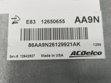 2012 Chevrolet Sonic PCM Engine Control Computer ECU ECM PCU OEM P/N:12650655 Fits Fits 2009 2010 2011 2013 2014 OEM Used Auto Parts