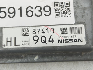 2013-2015 Nissan Rogue PCM Engine Control Computer ECU ECM PCU OEM P/N:NEC001-657 Fits Fits 2013 2014 2015 OEM Used Auto Parts