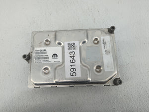 2019-2020 Jeep Cherokee PCM Engine Control Computer ECU ECM PCU OEM P/N:P68397063AA Fits Fits 2019 2020 OEM Used Auto Parts