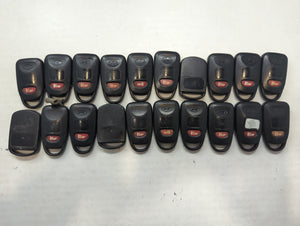 Lot of 20 Hyundai Keyless Entry Remote Fob MIXED FCC IDS MIXED PART