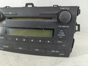 2009 Toyota Corolla Radio AM FM Cd Player Receiver Replacement P/N:86120-02750 Fits OEM Used Auto Parts