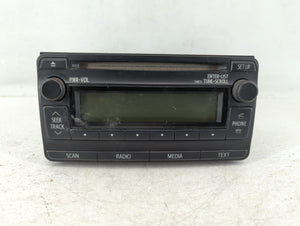 2013-2014 Toyota Rav4 Radio AM FM Cd Player Receiver Replacement P/N:86120-0R130 Fits 2013 2014 OEM Used Auto Parts